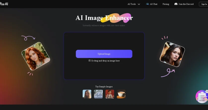 pica AI Image Enhancer