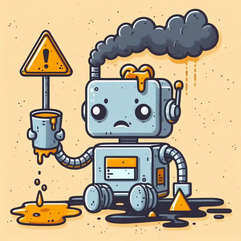 broken robot