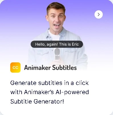 animaker subtitles